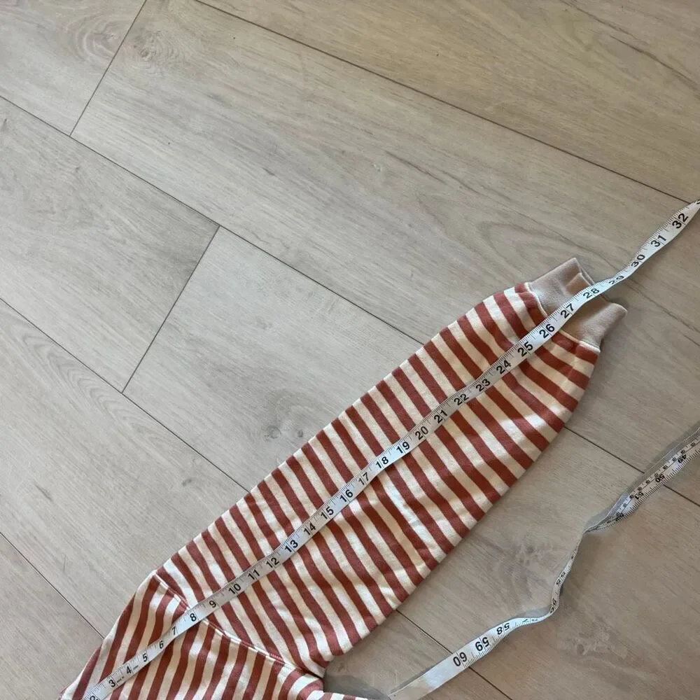 Rylee + Cru OVERSIZED CREW || POPPY STRIPE size 14